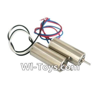 SongYang Toys X23 Spare Parts-16 rotating Motor with red and blue wire(1pcs-CW) & Reversing-rotating Motor with black and white wire(1pcs-CCW),SongYang Toys X23 RC Drone Quadcopter Spare Parts,SY X23 RC Drone Replacement Accessories