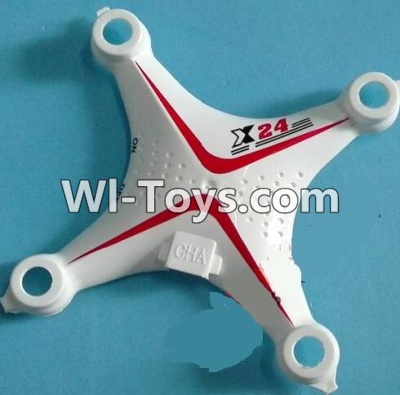 SongYang Toys X24 Spare Parts-03 Upper shell cover-Red,SY X24 RC Quadcopter Spare parts Accessories,SongYang Toys X24 RC Drone Replacement Parts