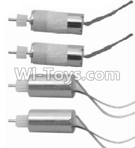 SongYang toys X25 Parts-13 The side motor for the Front wheel(2pcs) & The side motor for the Rear wheel(2pcs) For the SY X25 UFO X-25 RC Quadcopter