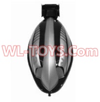 SongYang toys X3 Parts-01 Upper shell cover,Canopy for the SongYang X3 Quadcopter SY X3 UFO rc drone