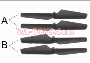 SongYang toys X3 Parts-03 Main rotor blades,Propellers(4pcs) for the SongYang X3 Quadcopter SY X3 UFO rc drone