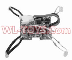 SongYang toys X3 Parts-31 Receiver board,Circuit board for the SongYang X3 Quadcopter SY X3 UFO rc drone
