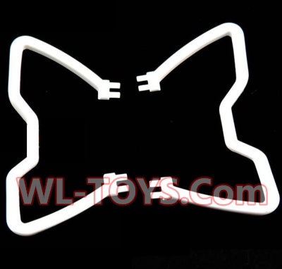 SongYang toys X6 Parts-05 Landing skid,Tripod(2pcs)