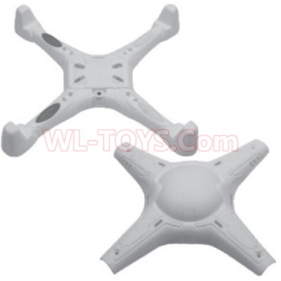 SongYang toys X8 Parts-01 Upper and Bottom shell cover,Bottom canopy For the SY X8 UFO X-8 RC Quadcopter