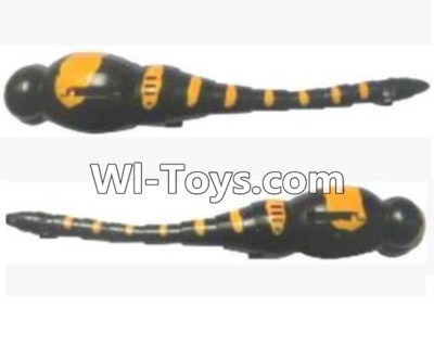 Subotech S700 Parts-02 Left and Right Shell cover-Yellow,Subotech S700 RC dragonfly Helicopter Spare Parts Accessories,S700 Replacement parts