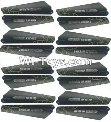 Subotech S700 Parts-08 Propellers,Main rotor blades(16pcs)-Yellow,Subotech S700 RC dragonfly Helicopter Spare Parts Accessories,S700 Replacement parts