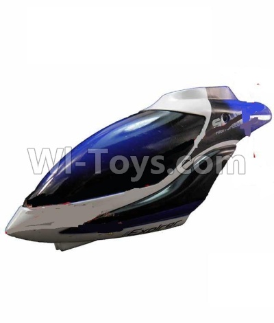 Subotech S900 Parts-01 Head cover,Canopy-Blue For Toruk arokto Subotech S900 helicopter parts