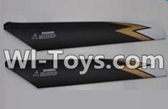 Subotech S902 Spare parts-07 Lower main blades(2pcs-Golden&Black) Spare Parts Replacement Accessories For Subotech S902 RC Helicopter,Huge RC Helicopter
