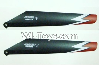 Subotech S902 Spare parts-08 Upper main blades(2pcs-Red&Black) Spare Parts Replacement Accessories For Subotech S902 RC Helicopter,Huge RC Helicopter