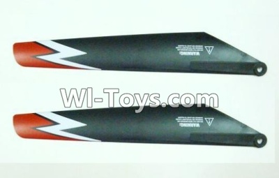 Subotech S902 Spare parts-09 Lower main blades(2pcs-Red&Black) Spare Parts Replacement Accessories For Subotech S902 RC Helicopter,Huge RC Helicopter