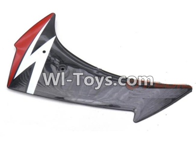 Subotech S902 Spare parts-17 Vertical wing(Red&Black) Spare Parts Replacement Accessories For Subotech S902 RC Helicopter,Huge RC Helicopter