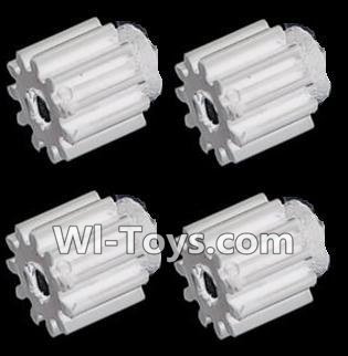 Subotech S910 Spare Parts-17 Small Motor gear(4pcs),Subotech S910 RC Quadcopter Drone Spare Parts Accessories,S910 RC Drone Replacement Parts