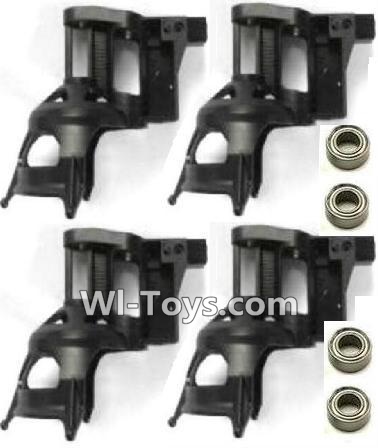 Subotech S910 Spare Parts-28 Motor seat(4pcs) & Bearing(4X7X2mm)-4pcs,Subotech S910 RC Quadcopter Drone Spare Parts Accessories,S910 RC Drone Replacement Parts