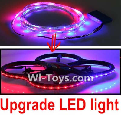 Subotech S910 Spare Parts-42 Upgrade LED liight unit-More convenient to play at night,More beautiful,Subotech S910 RC Quadcopter Drone Spare Parts Accessories,S910 RC Drone Replacement Parts