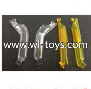 UDI U27 U927 RC Quadcopte parts-10 Transparent light pieces(2x white,2x Yellow)