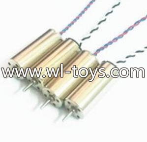 UDI U27 U927 RC Quadcopte parts-11 Reversing-rotating Motor with Black and white wire(2pcs) & rotating Motor with red and Blue wire(2pcs)