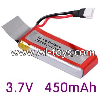UDI U27 U927 RC Quadcopte parts-16 Official 3.7v 450mah battery(1pcs)
