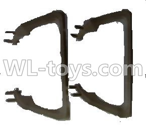 UDI U818S U842 U842-1 RC Quadcopter parts-05 Triprod(2pcs)-Black