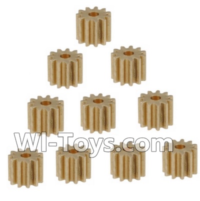 Holy Stone U818A Parts-19 Upgrade Small motor gear(10pcs),Holy Stone U818A Quadcopter parts,U818A rc Drone spare parts