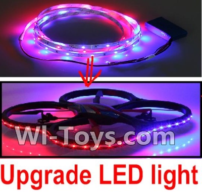 Holy Stone U818A Parts-21 Upgrade LED liight unit-More convenient to play at night,More beautiful,Holy Stone U818A Quadcopter parts,U818A rc Drone spare parts