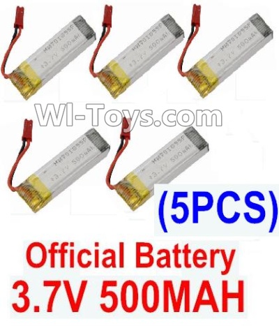 Holy Stone U818A Parts-24 Official 3.7v 500mah battery(5pcs),Holy Stone U818A Quadcopter parts,U818A rc Drone spare parts