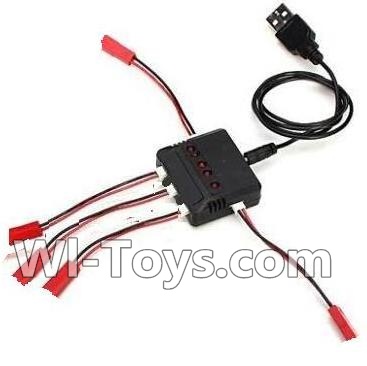 Holy Stone U818A Parts-26 Upgrade 1-to-5 charger with balance charger,Holy Stone U818A Quadcopter parts,U818A rc Drone spare parts
