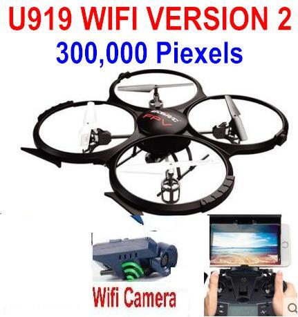 UDIR/C U919A Quadcopter(include the 300,000 Pixels Wifi camera unit, Not include the 3D VR Glassess) for UDIR/C U919 U919A Quadcopter parts,rc Drone spare parts