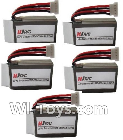 UDI U845 U845A Parts-05 Official 7.4v 350mah battery(5pcs),UDIR/C U845 U845A Six-axis aircraft Spare Parts Replacement Accessories,U845 rc Hexacopter,Quadcopter drone parts