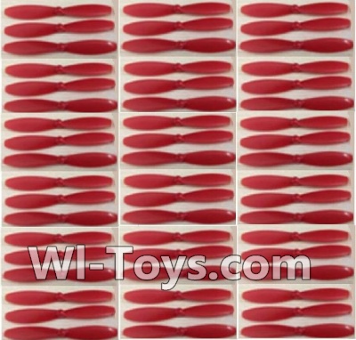 UDI U845 U845A Parts-18 Propellers,Rotor blades(54pcs),UDIR/C U845 U845A Six-axis aircraft Spare Parts Replacement Accessories,U845 rc Hexacopter,Quadcopter drone parts