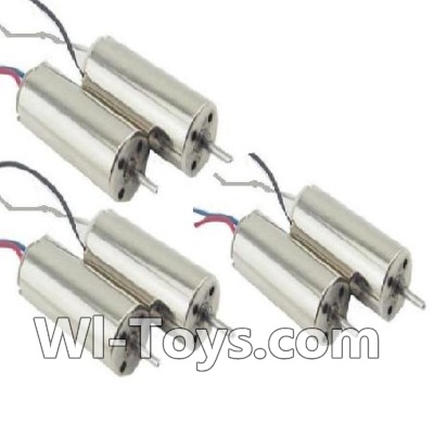 UDI U845 U845A Parts-20 Reversing-rotating Motor with Black and white wire(3pcs) & rotating Motor with red and Blue wire(3pcs),UDIR/C U845 U845A Six-axis aircraft Spare Parts Replacement Accessories,U845 rc Hexacopter,Quadcopter drone parts