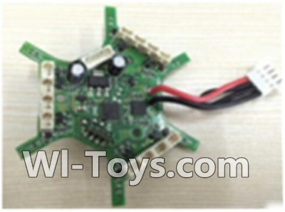 UDI U845 U845A Parts-31 Circuit board,Receiver board,UDIR/C U845 U845A Six-axis aircraft Spare Parts Replacement Accessories,U845 rc Hexacopter,Quadcopter drone parts