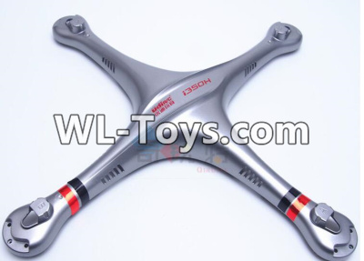 UDIRC-i350H Spare Parts-02 Upper shell cover-Silver,UDIR/C i350H rc Quadcopter parts,i350H rc Drone spare parts Accessories