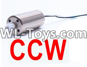 UDIRC-i350H Spare Parts-13-03 Reversing-rotating Motor with Black and White wire(1pcs),UDIR/C i350H rc Quadcopter parts,i350H rc Drone spare parts Accessories