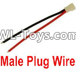 UDIRC-i350H Spare Parts-16-02 Male Plug Wire for the Battery(1pcs),UDIR/C i350H rc Quadcopter parts,i350H rc Drone spare parts Accessories