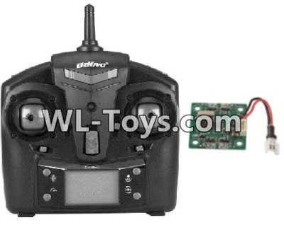 UDIRC-i350H Spare Parts-19 Transmitter,Remote control & Circuit board,Receiver board,UDIR/C i350H rc Quadcopter parts,i350H rc Drone spare parts Accessories