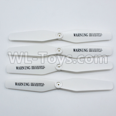 Visuo XS809S Upgrade Propellers Parts,Main rotor blades(4pcs)-White,Visuo XS809S Parts