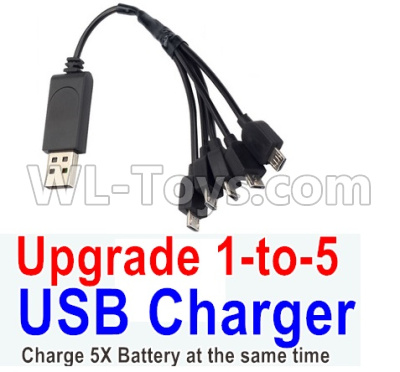 Visuo XS809S Upgrade 1-to-5 USB Charger(Charge 5 Battery at the same time ),Visuo XS809S Parts