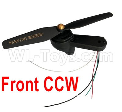 Visuo XS812 Front CCW Motor assembly Parts(Include the Swing Arm,blades,motor,main gear,shaft etc.),Visuo XS812 Parts