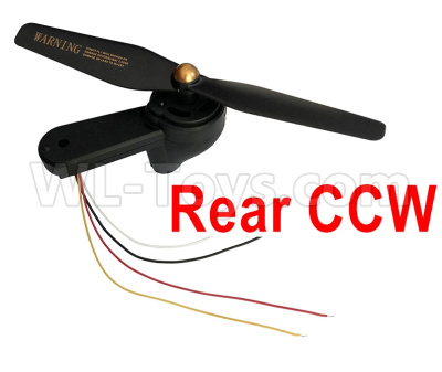 Visuo XS812 Rear CCW Motor assembly Parts(Include the Swing Arm,blades,motor,main gear,shaft etc.),Visuo XS812 Parts