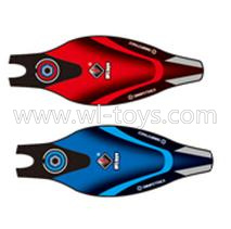 WLtoys V393 RC Quadcopter parts-01 Upper shell cover,Upper canopy-Blue(1pcs) and Red(1pcs)