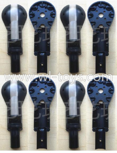 WLtoys V393 RC Quadcopter parts-26 Bottom Motor cover(4pcs) & Upper Motor cover(4pcs)
