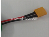 WLtoys V393 RC Quadcopter parts-34 XT60 Mother plug wire for the Circuit board