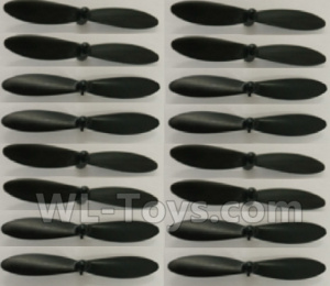 Wltoys Q676 Parts-03-02 Propellers,Main rotor blades(16pcs),Wltoys Q676 RC Quadcopter Drone Spare Parts Accessories,Wltoys Model Q676 Replacement Accessories