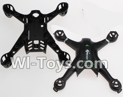 Wltoys Q242 Q242G DQ242 Q242K Parts-01 Upper and bottom shell body cover For WLTOYS DQ242 Q242 Q242G Q242K RC Quadcopter parts RC Drone parts
