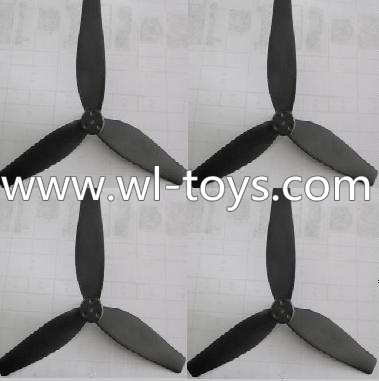 Wltoys Q202 Quadcopter parts-05 Rotor blades,Propellers(4pcs)