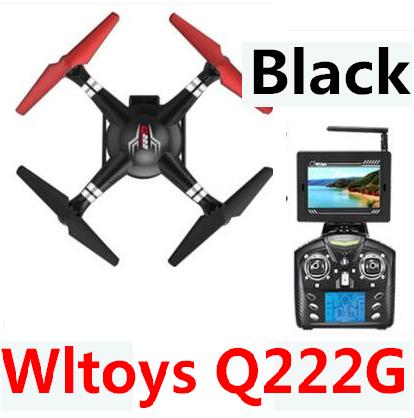 Wltoys Q222G Quadcopter-Black(Include the 5.8G HD Camera,Support frame And 5.8G Real-time image transmission FPV Aerial Receiving Screen with Antena) Medium-Quadcopter-all FPV-Quadcopter-all Wltoys-Quadcopter-all