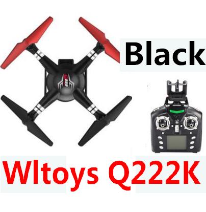 Wltoys Q222K Quadcopter-Black(Include the Wifi Camera and Support frame.Can use your Wifi to view the 5.8G Real-time image transmission FPV Aerial Video) Medium-Quadcopter-all FPV-Quadcopter-all Wltoys-Quadcopter-all