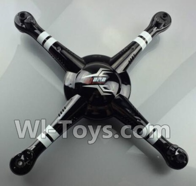 Wltoys Q222K Q222G Parts-05 Upper shell cover-Black,Wltoys Q222K Q222G RC Drone Spare parts,Q222K RC Quadcopter Accessories,Q222G headless mode Replacement parts