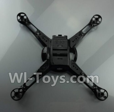 Wltoys Q222K Q222G Parts-06 the Bottom shell cover-Black,Wltoys Q222K Q222G RC Drone Spare parts,Q222K RC Quadcopter Accessories,Q222G headless mode Replacement parts