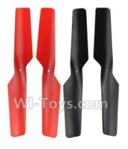 Wltoys Q222K Q222G Parts-07 Propellers, Main rotor blades(4pcs),Wltoys Q222K Q222G RC Drone Spare parts,Q222K RC Quadcopter Accessories,Q222G headless mode Replacement parts